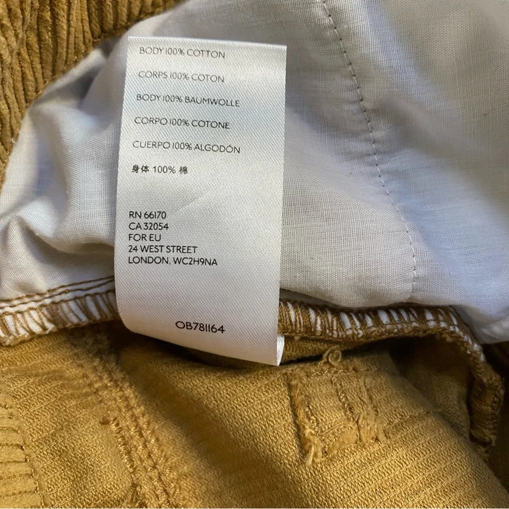 Urban Outfitters BDG Tan Mom High-Rise Corduroy Pant Size 25